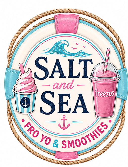 Salt & Sea Fro Yo & Smoothies logo