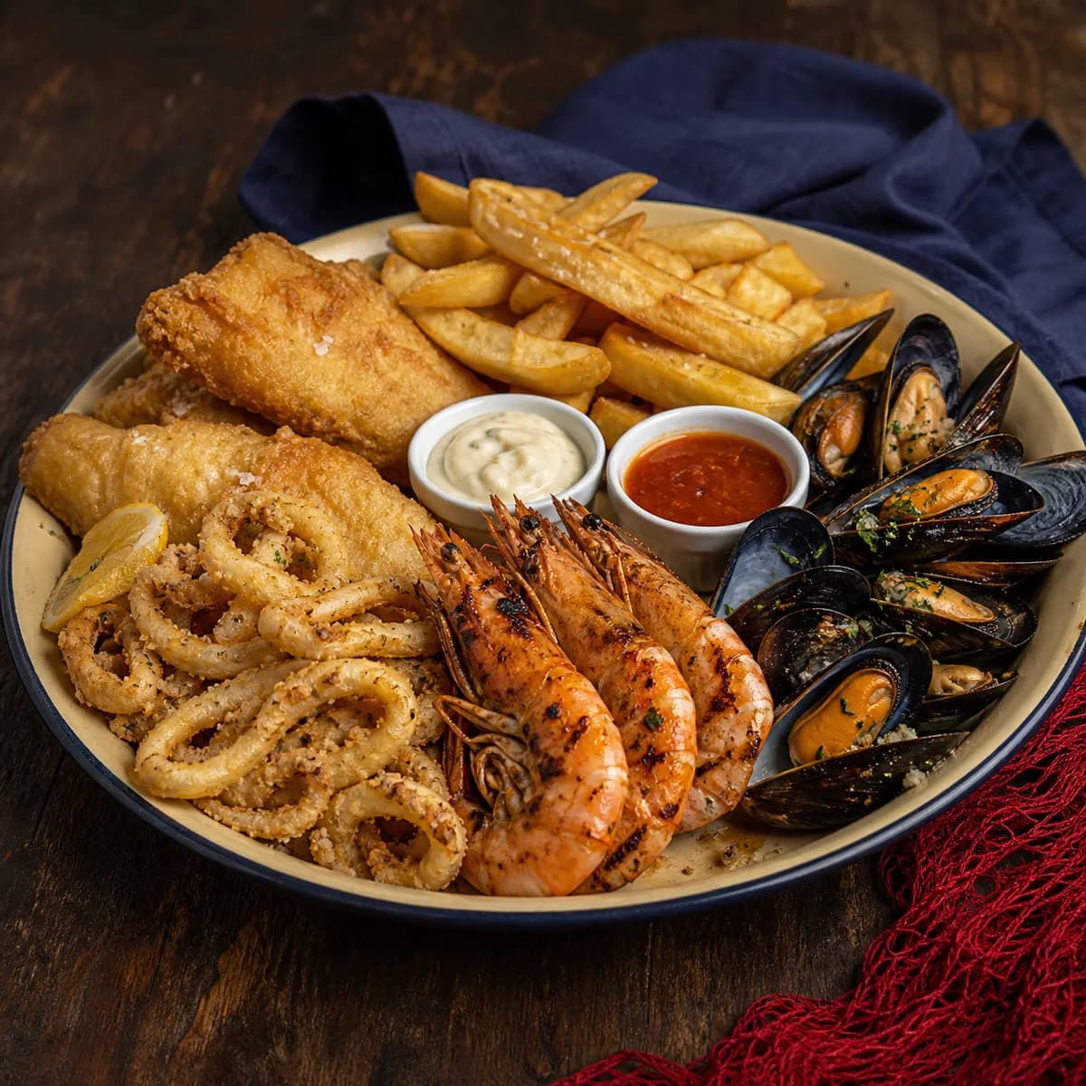 The platter for two, before it disappeared