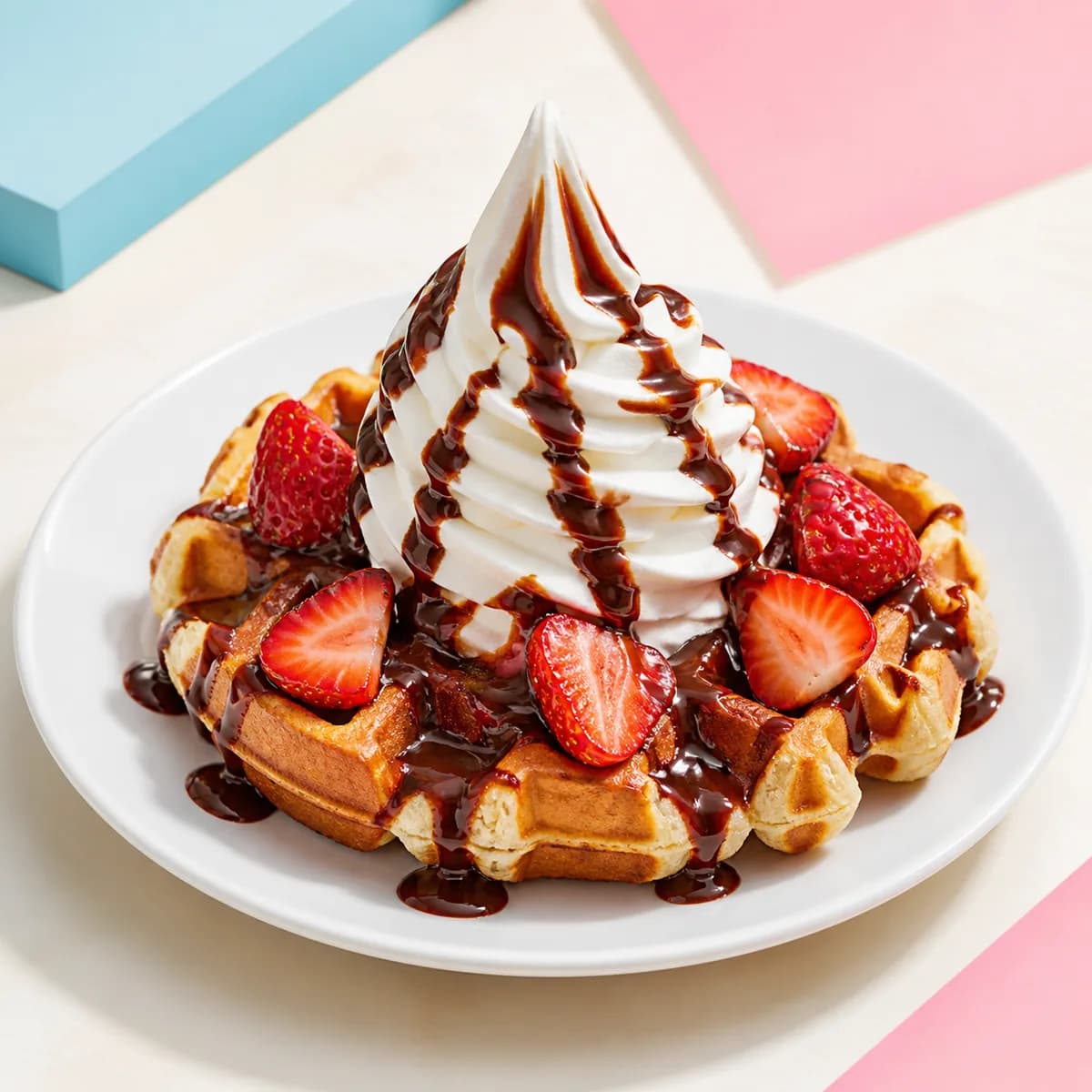 Sunday Waffle Stack
